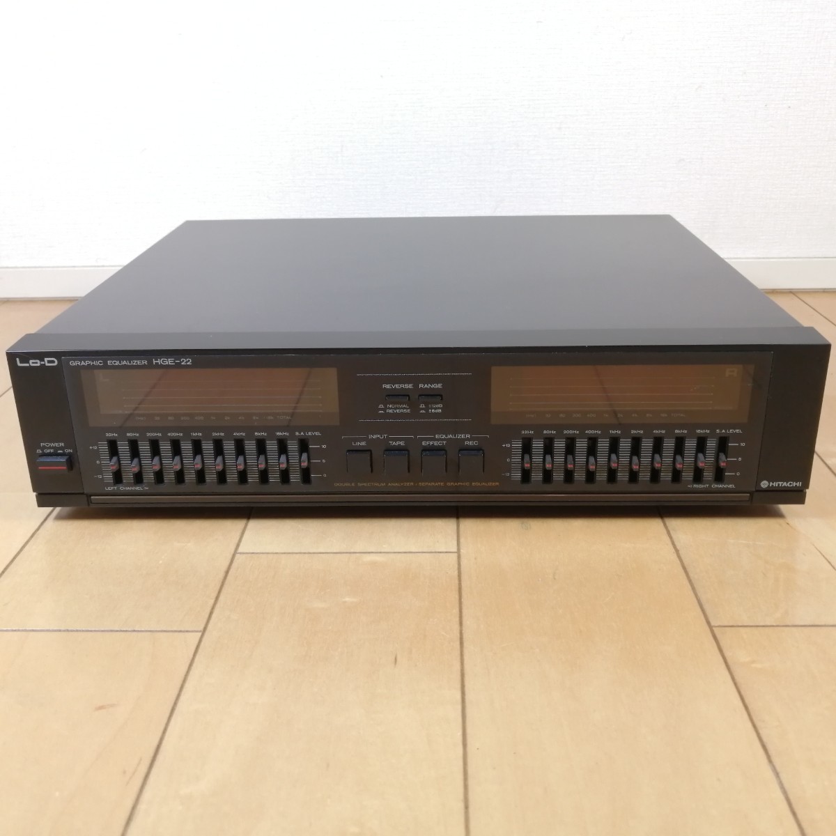 Lo-D 日立 HITACHI ステレオカセットデッキ ローディ - 通電確認済み 