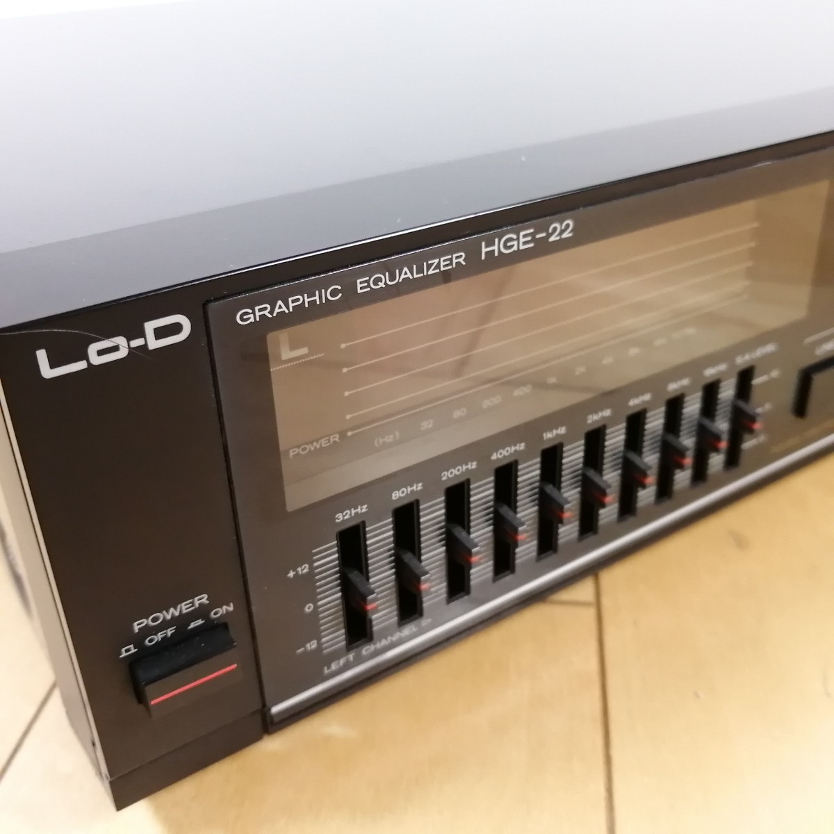 Lo-D 日立 HITACHI ステレオカセットデッキ ローディ - 通電確認済み 