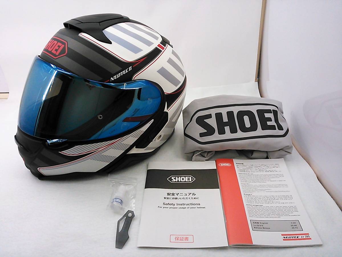 ショウエイ SHOEI ネオテック2 NEOTEC2 NEOTEC II ルミナスホワイト 白