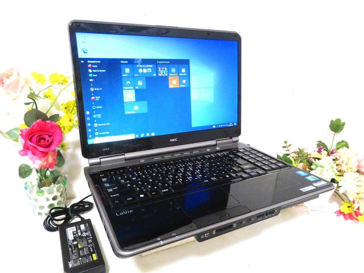 美品☆NEC LaVie☆Core i7 4GB ターボ・3.46 GHz 超高速◇HDD500GB