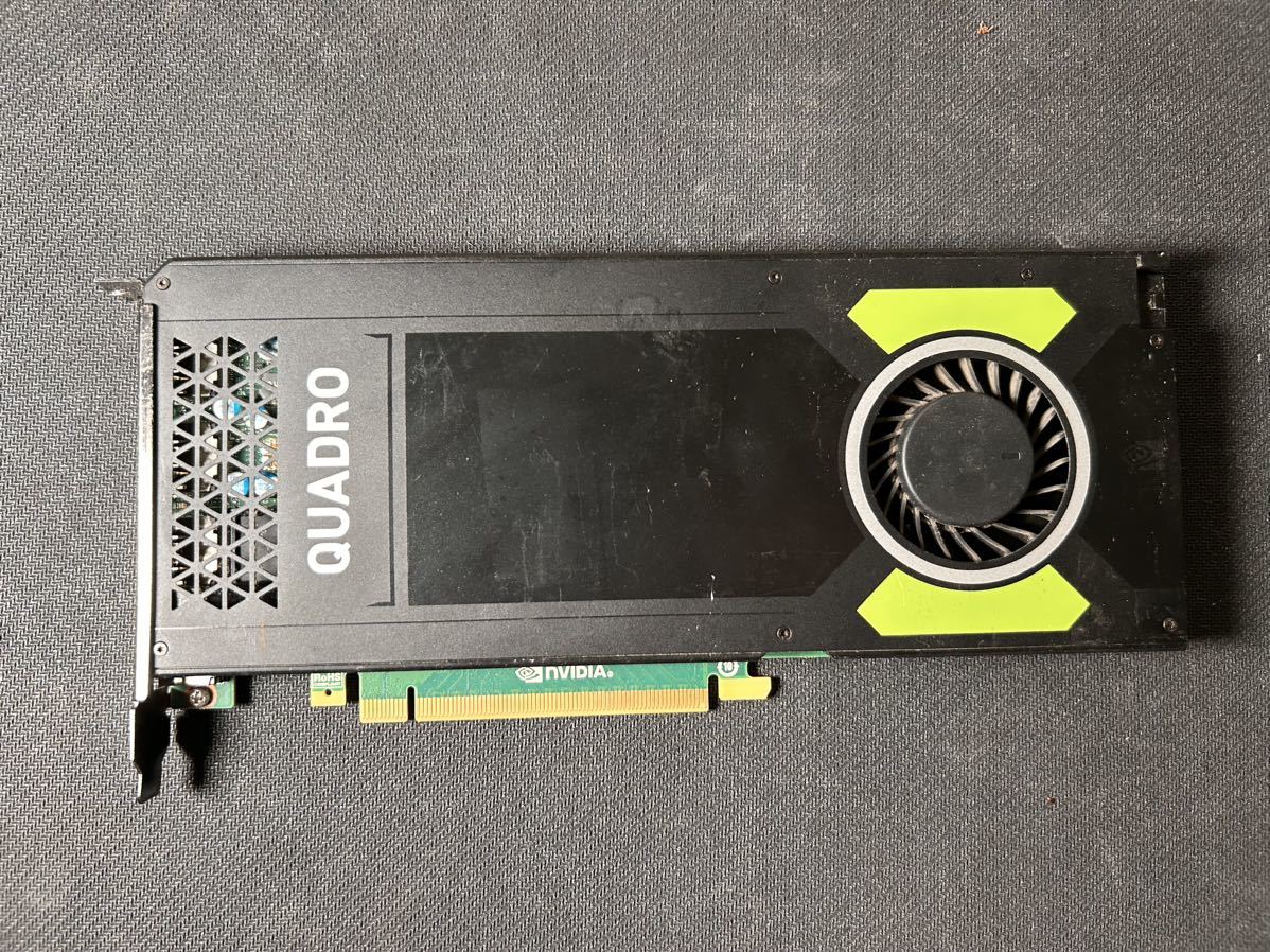 NVIDIA QUADRO M4000 動作確認済み
