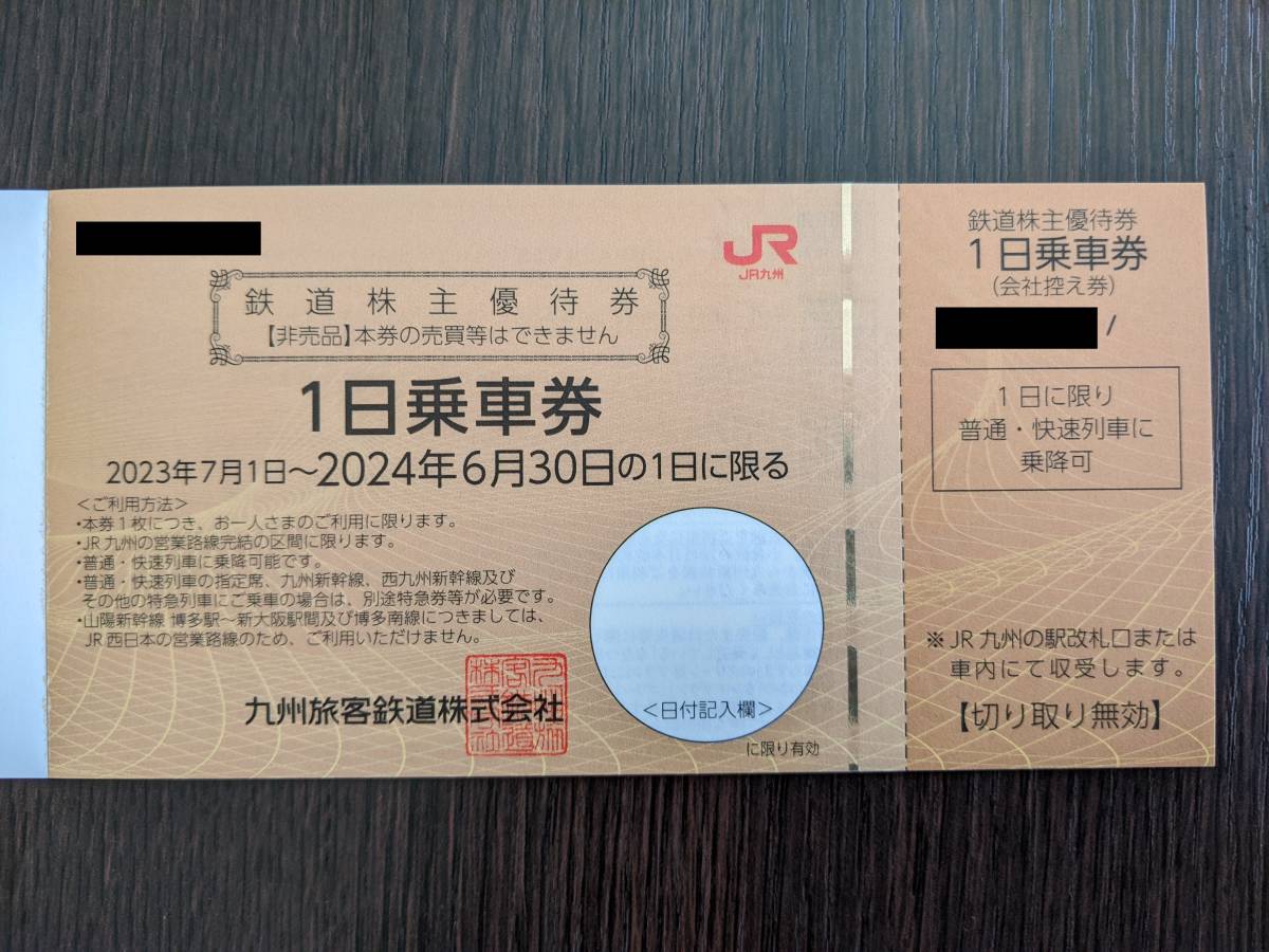 JR九州 株主優待券 1日乗車券 1日乗車券 公式通販 | JR九州 鉄道 