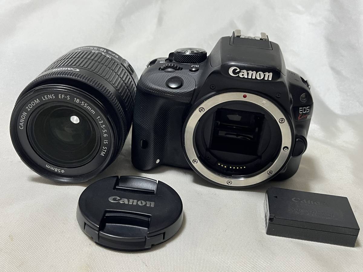 ☆良品☆キャノン CANON EOS KISS X7 ボディ EF-S 18-55mm F3.5-5.6 IS