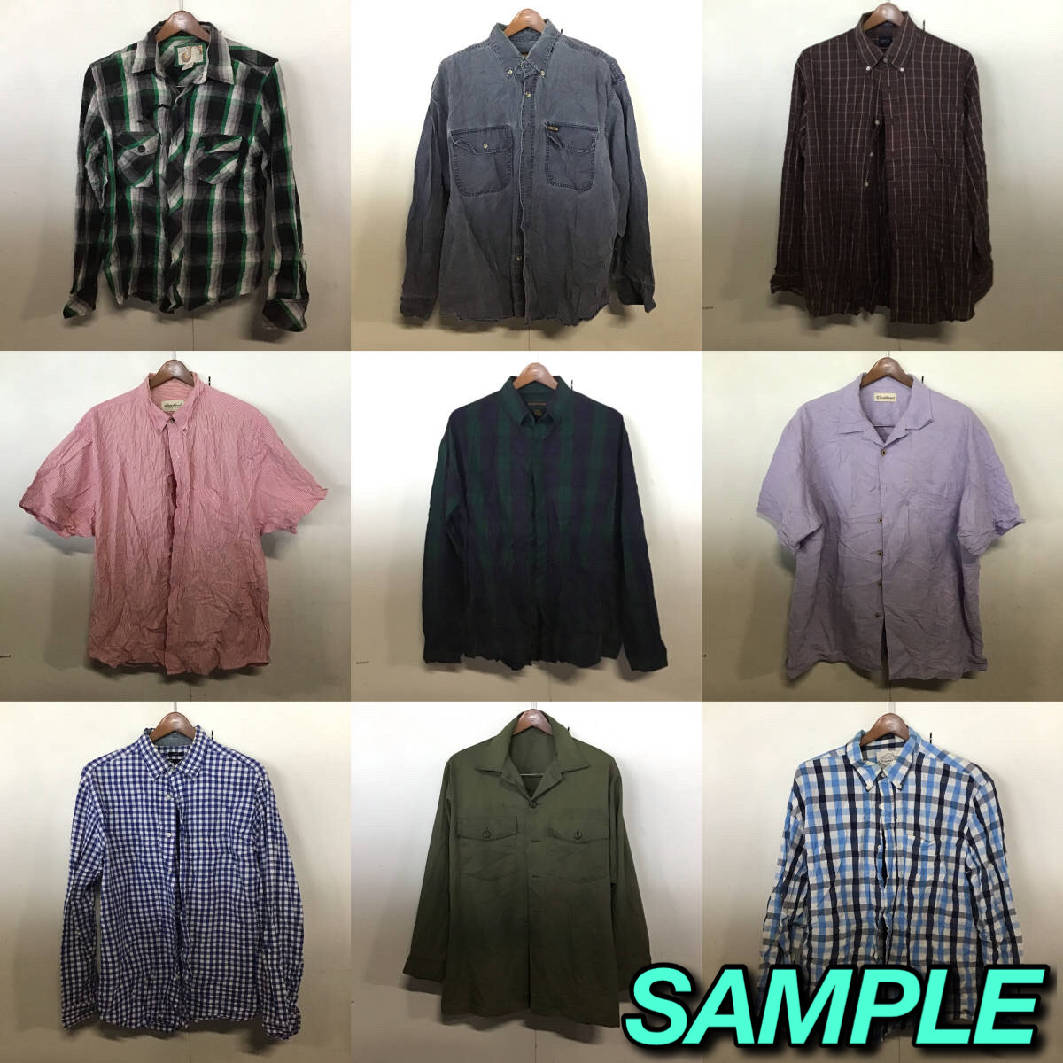 T458】☆1円スタート☆ アメリカ古着卸オススメALL MEN