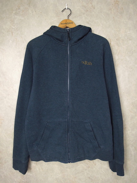 Rab Approach Hoody◆メンズLサイズ/紺/ネイビー/アウトドア/やや厚手/軽量/パーカー/ラブ