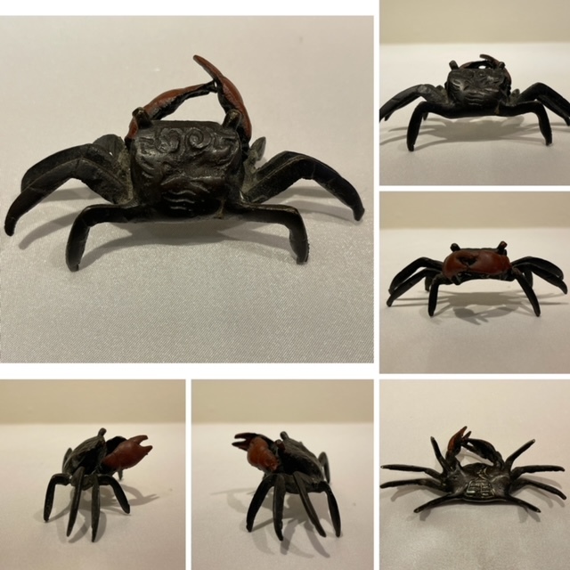 カニ 置物 アメリカ ビンテージ 蟹 置物 ヴィンテージ アンティーク