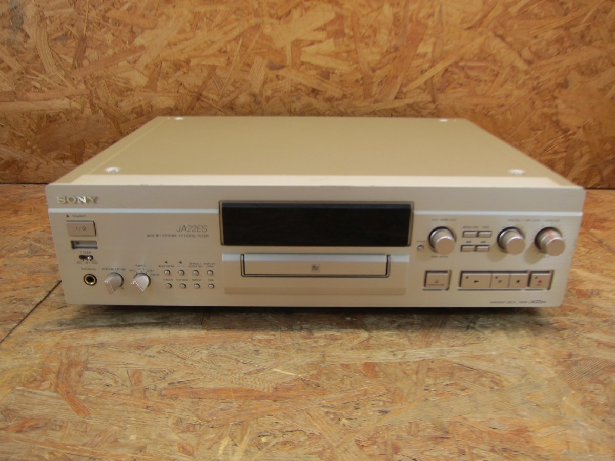 A-61 激レア元箱付き SONY MDS-JA50ES MDデッキ ソニー