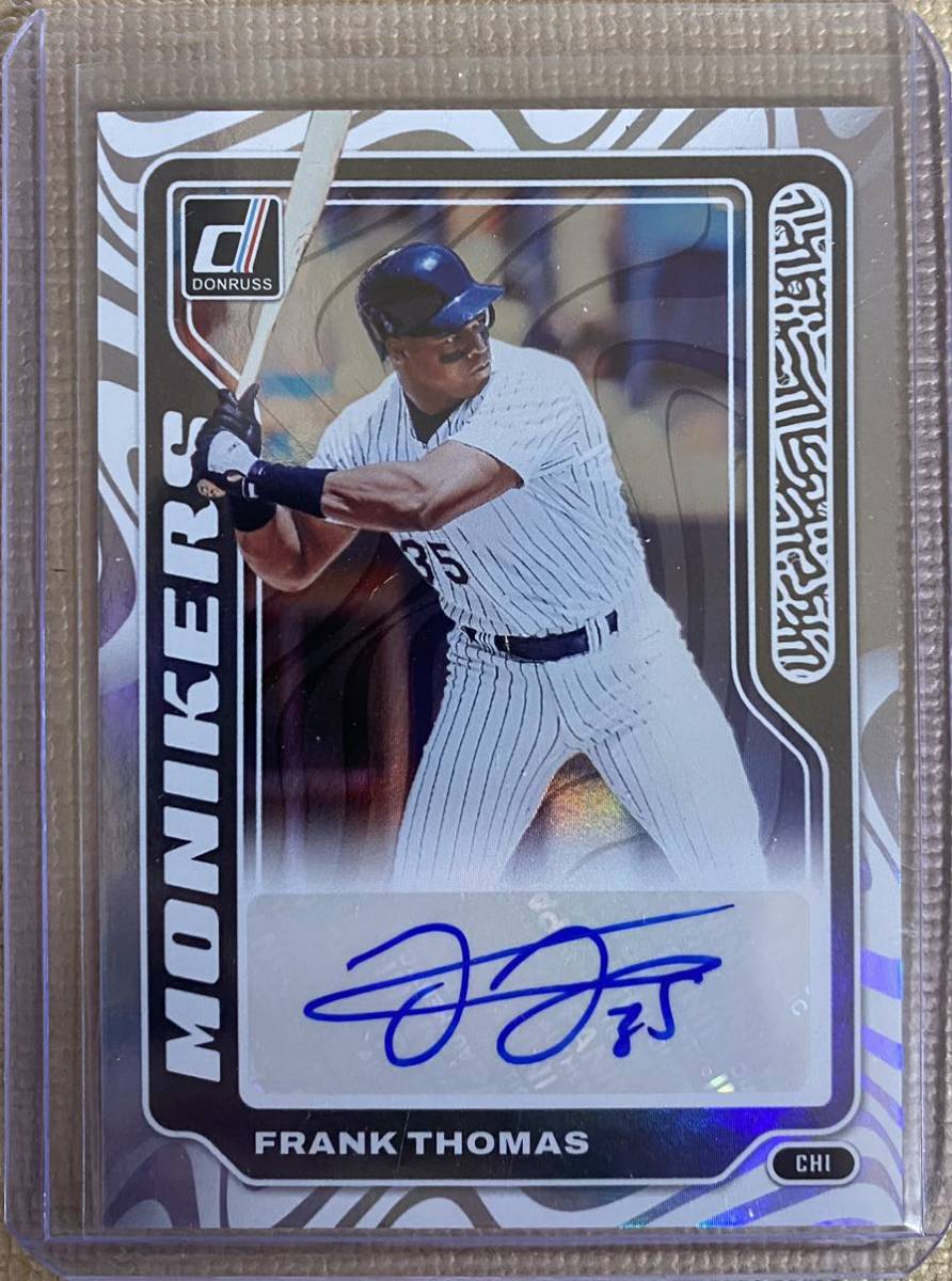 2023 Panini Donruss Baseball FRANK THOMAS Auto