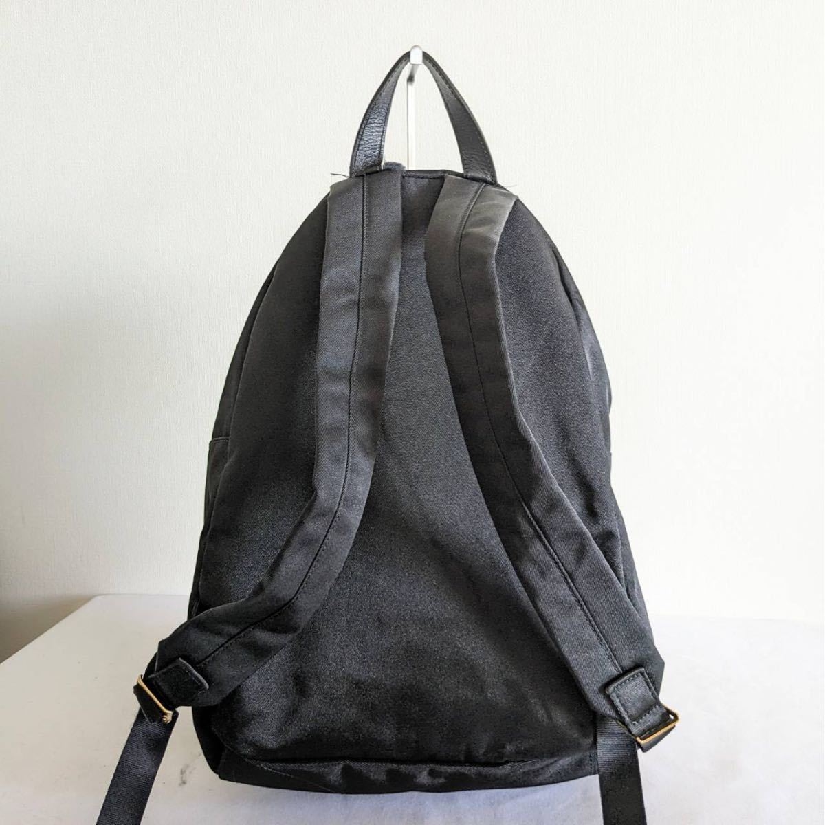 LANVIN en Bleu ランバンオンブルー リュックサック バッグパック 黒 