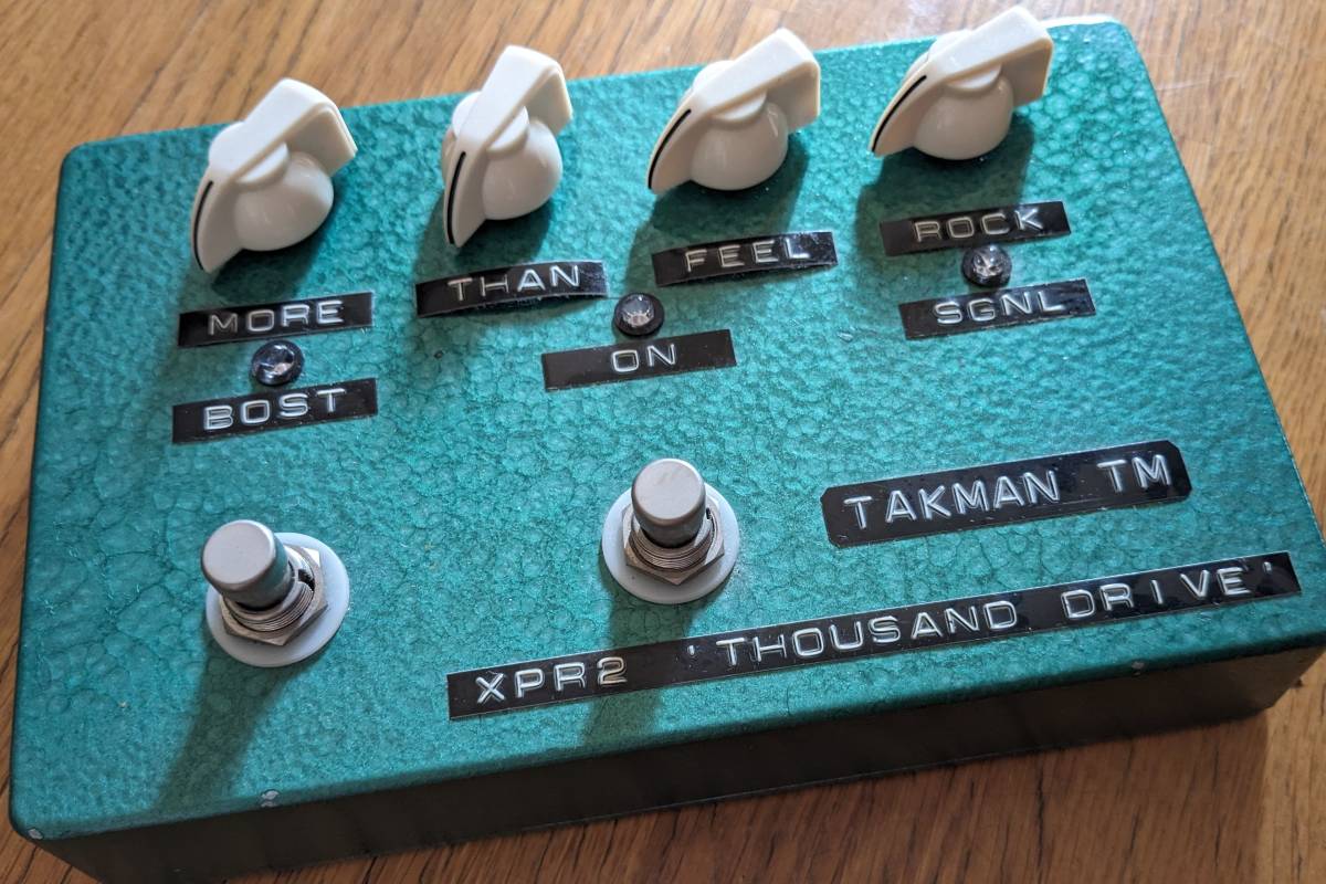 TAKMAN XPR2 希少初期型 Rockman再現ディストーション Distortion - ⁄