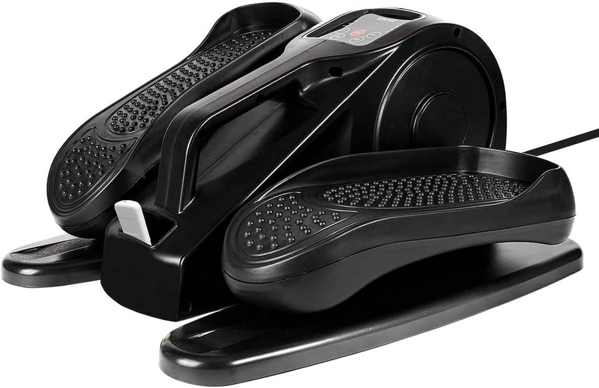 【1円スタート】TOKAIZ 電動ミニフィットネスバイク 組み立て不要 オートモード速度5段階調整 静音 TMC-M01s (ブラック) 