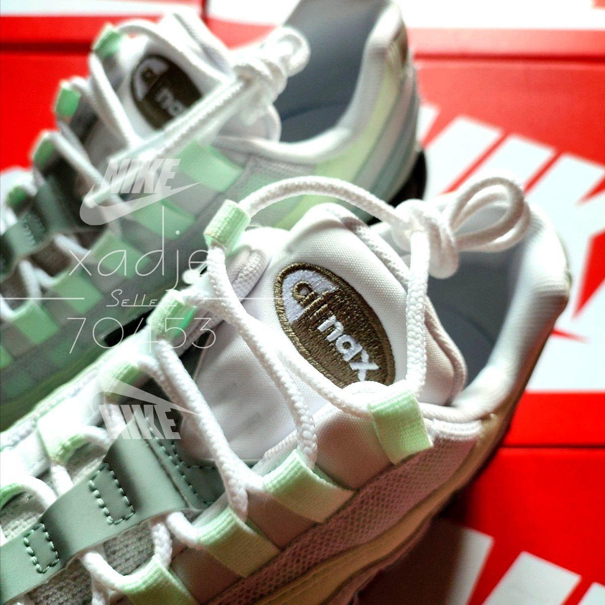 正規品 NIKE ナイキ AIR MAX 95 エアマックス 95 グレー ミント 