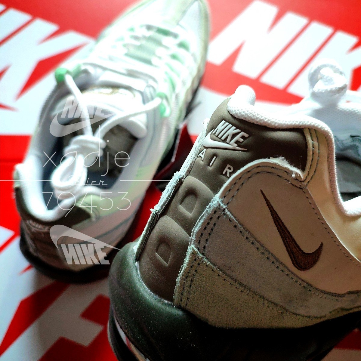 正規品 NIKE ナイキ AIR MAX 95 エアマックス 95 グレー ミント  