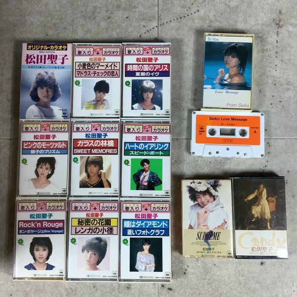 K4018【希少・レア】 松田聖子. カセットテープ. まとめ. Seiko. Love