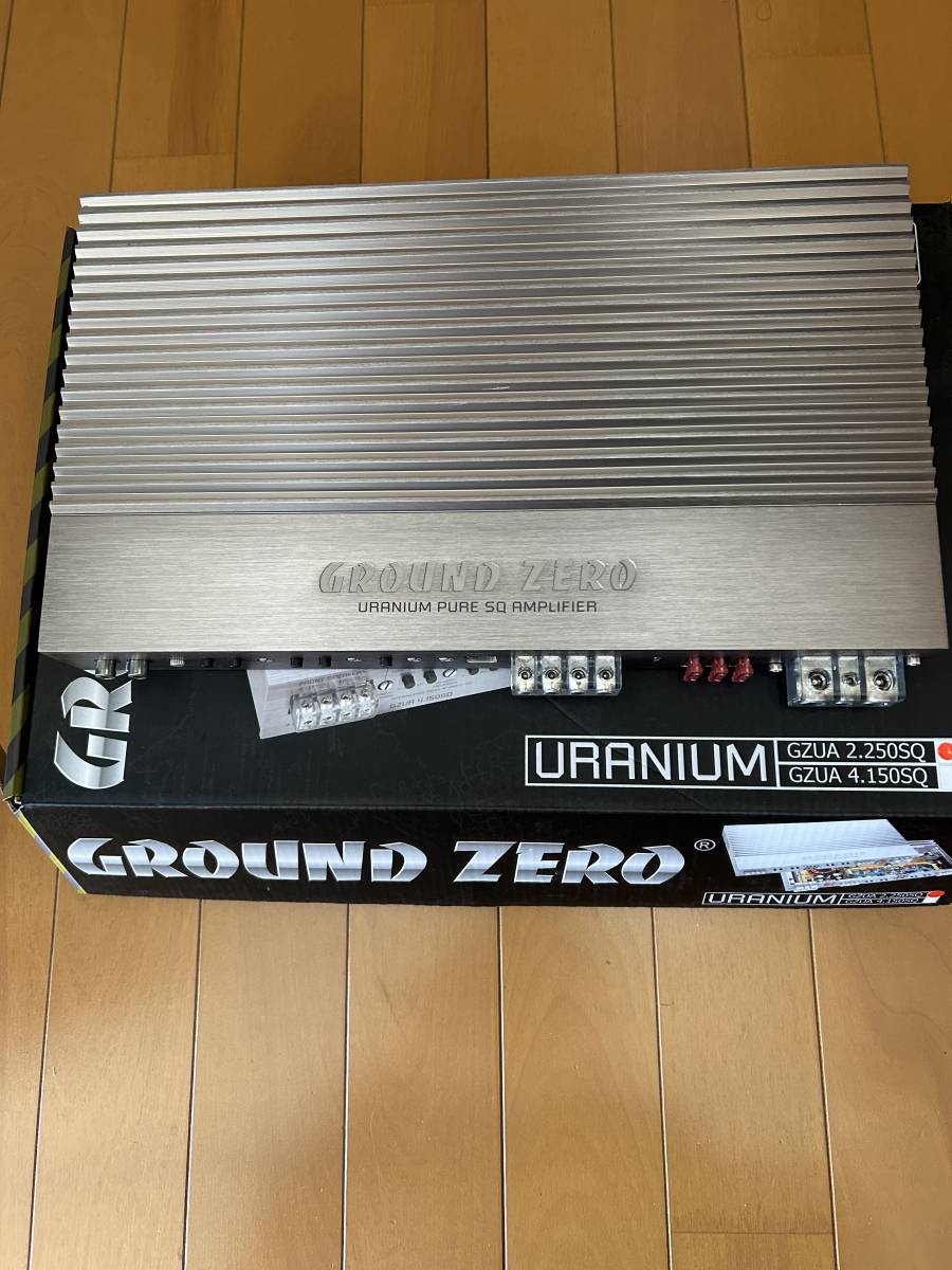 ground ground zero GZHA2400Xll グラウンドゼロ 2ch アンプ ground ground zero GZHA2400Xll グラウンドゼロ 2ch アンプ