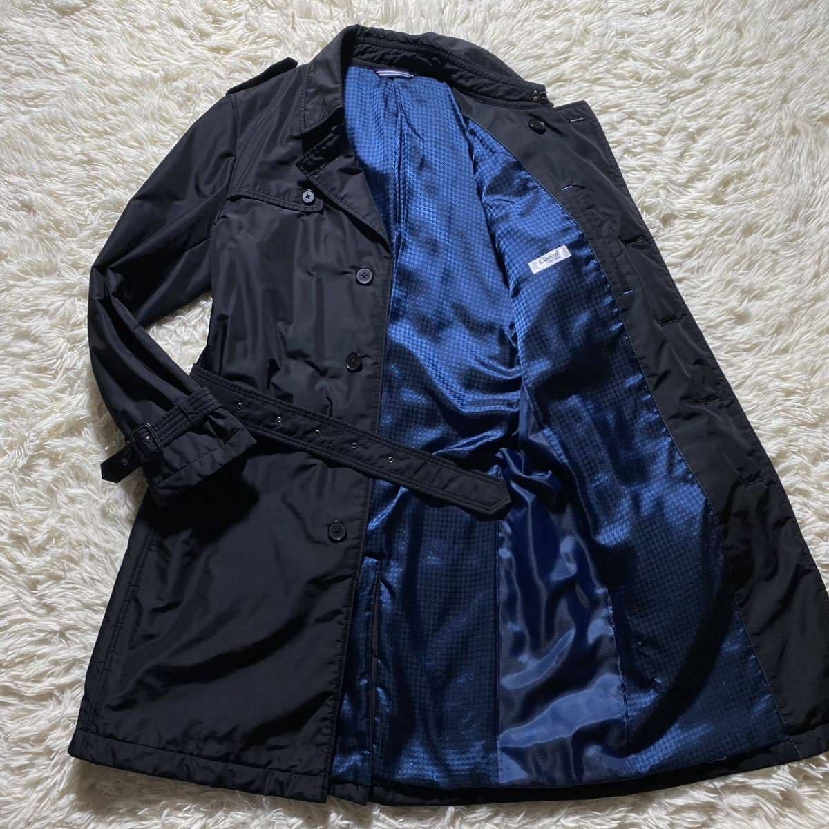 極美品◎ ランバンオンブルー LANVIN en Bleu トレンチコート 中綿 