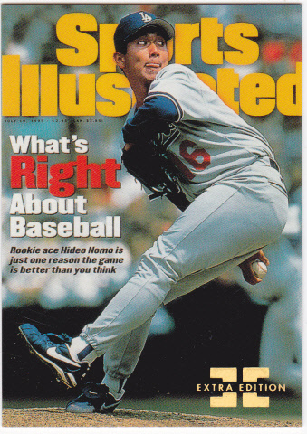 野茂英雄 1997 Sports Illustrated 176 Extra Edition
