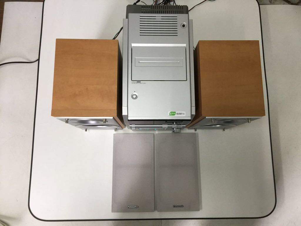 希少完動品○Panasonic/パナソニック SA-PM730SD SD MD CD カセット