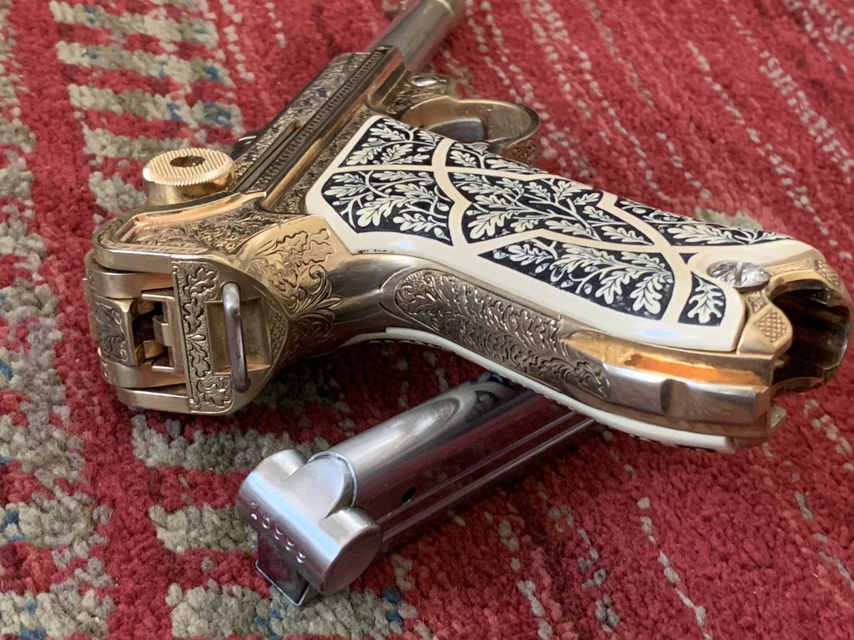 HERMANN GORINGS PRESENTATION LUGER ヘルマンゲーリング ルガーP08 