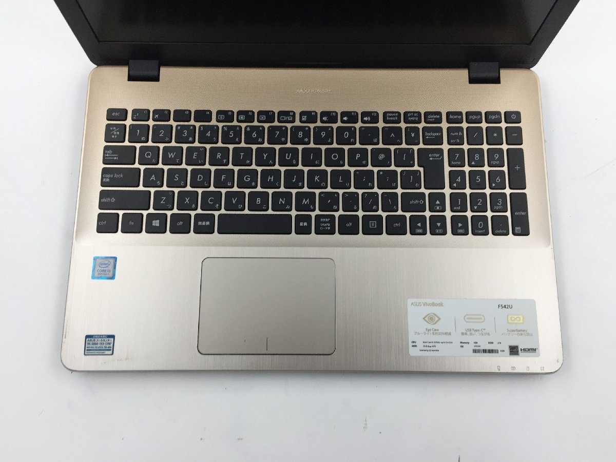♪△【ASUS エイスース】ノートPC/Core i5 8250U(第8世代)/HDD 1TB 