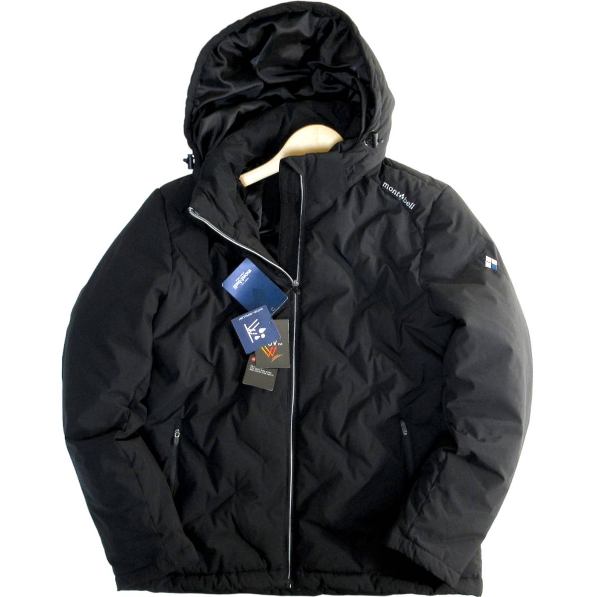 定5.4万 新品◇mont-bell◇撥水 防風 UVカット 保温 ダウンジャケット 