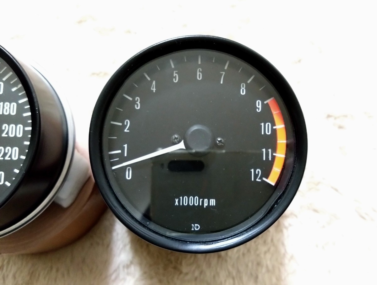Z1 Z2 Z系 美品 純正 初期 スピードメーター タコメーター 過去
