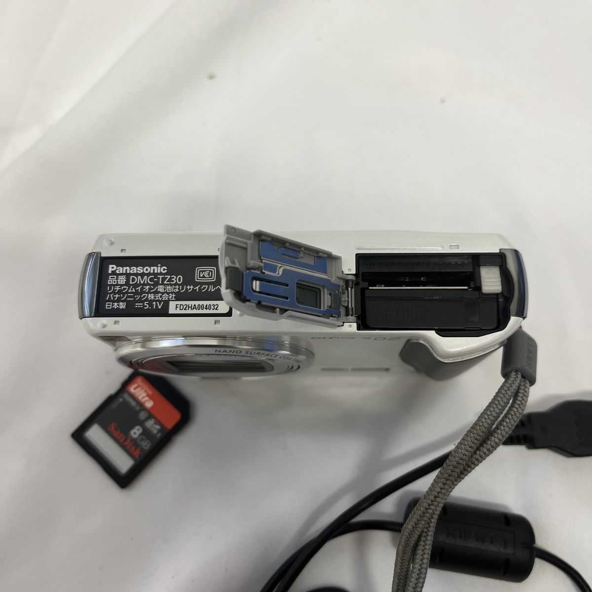 美品 ルミックス LUMIX デジタルカメラ 動作確認済 DMC-TZ30