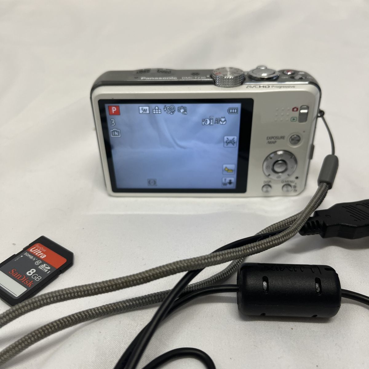 美品 ルミックス LUMIX デジタルカメラ 動作確認済 DMC-TZ30