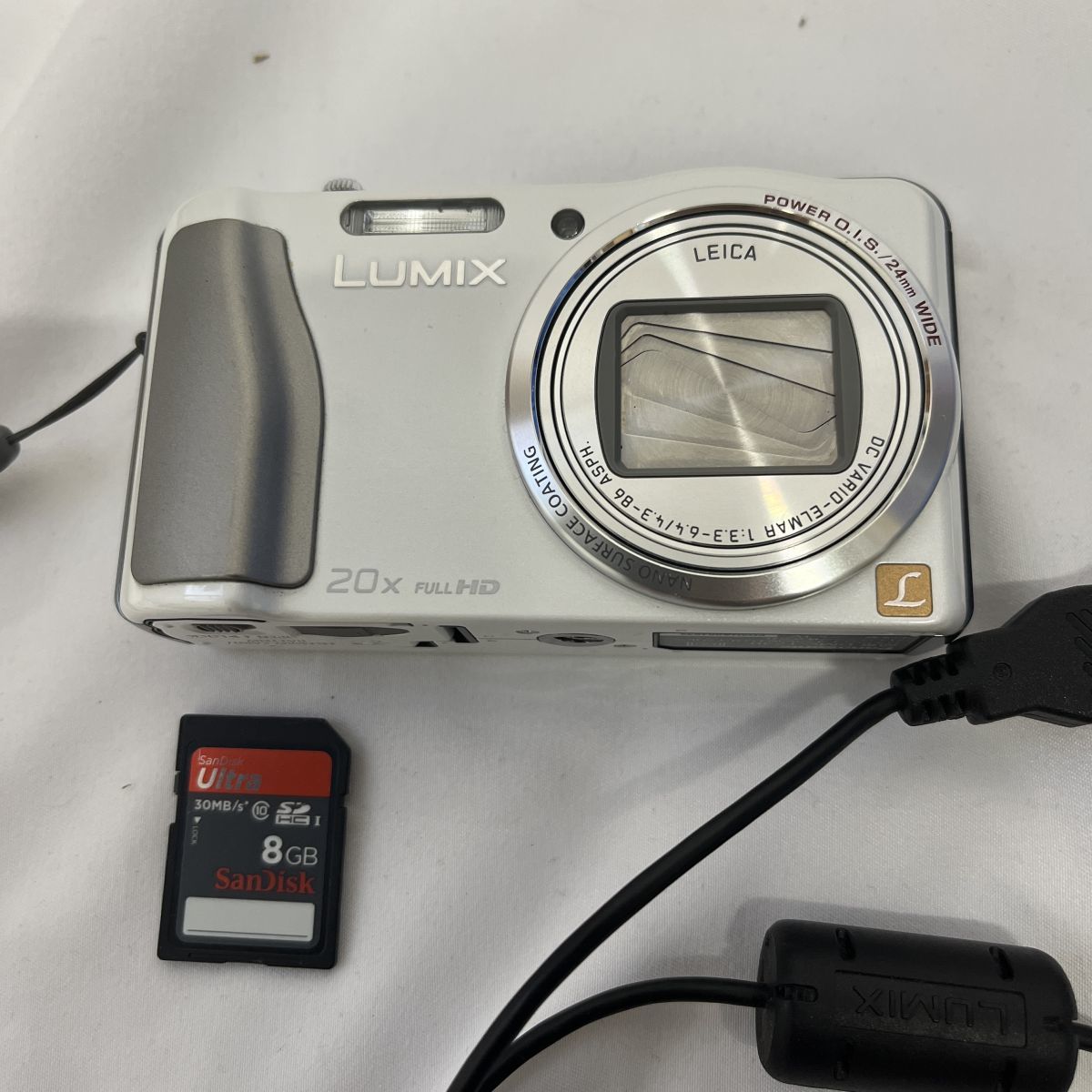 美品 ルミックス LUMIX デジタルカメラ 動作確認済 DMC-TZ30