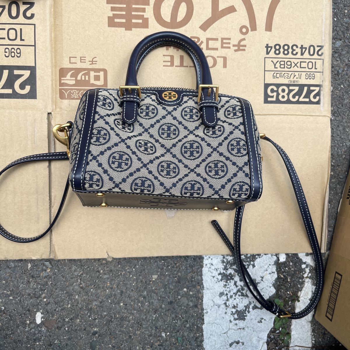 Tモノグラム トリーバーチ TORY BURCH T レディース Monogram Tory 