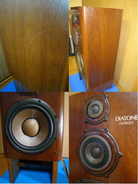 DIATONEスピーカー DS-800ZX + スタンドDK-11Z セット　中古_2