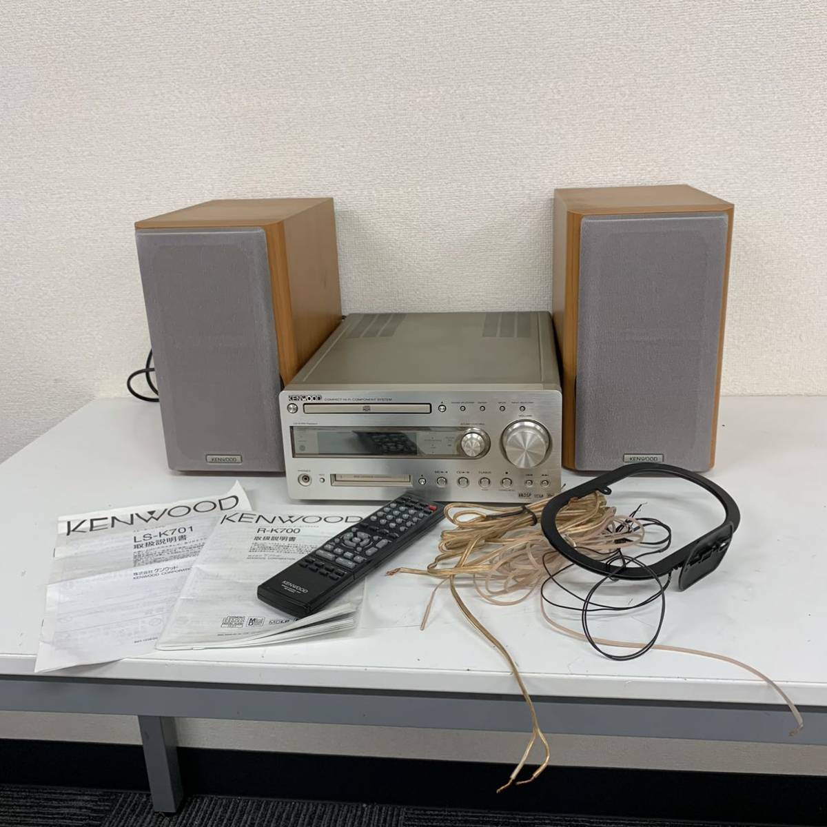 R-K700 KENWOOD LS-K701 ケンウッド コンポ CD - CD・MDプレーヤー