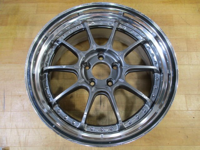 ssrプロフェッサーms3r17インチ 超深リム ややこしい ガリ傷、腐食あり