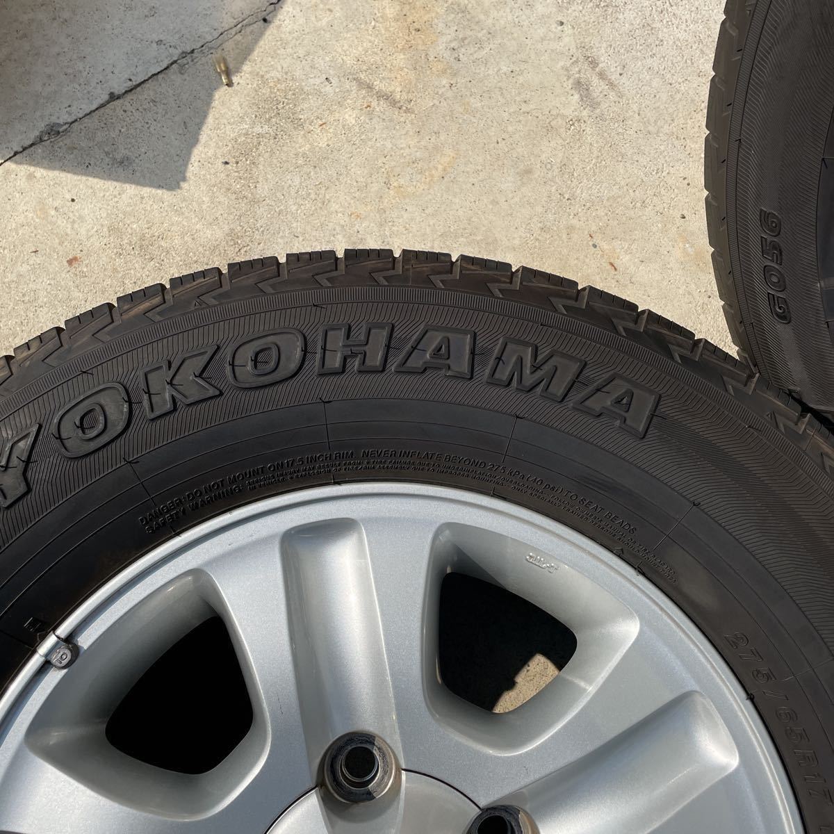 トヨタ ランドクルーザー ランクル 100系 純正 アルミホイール 17