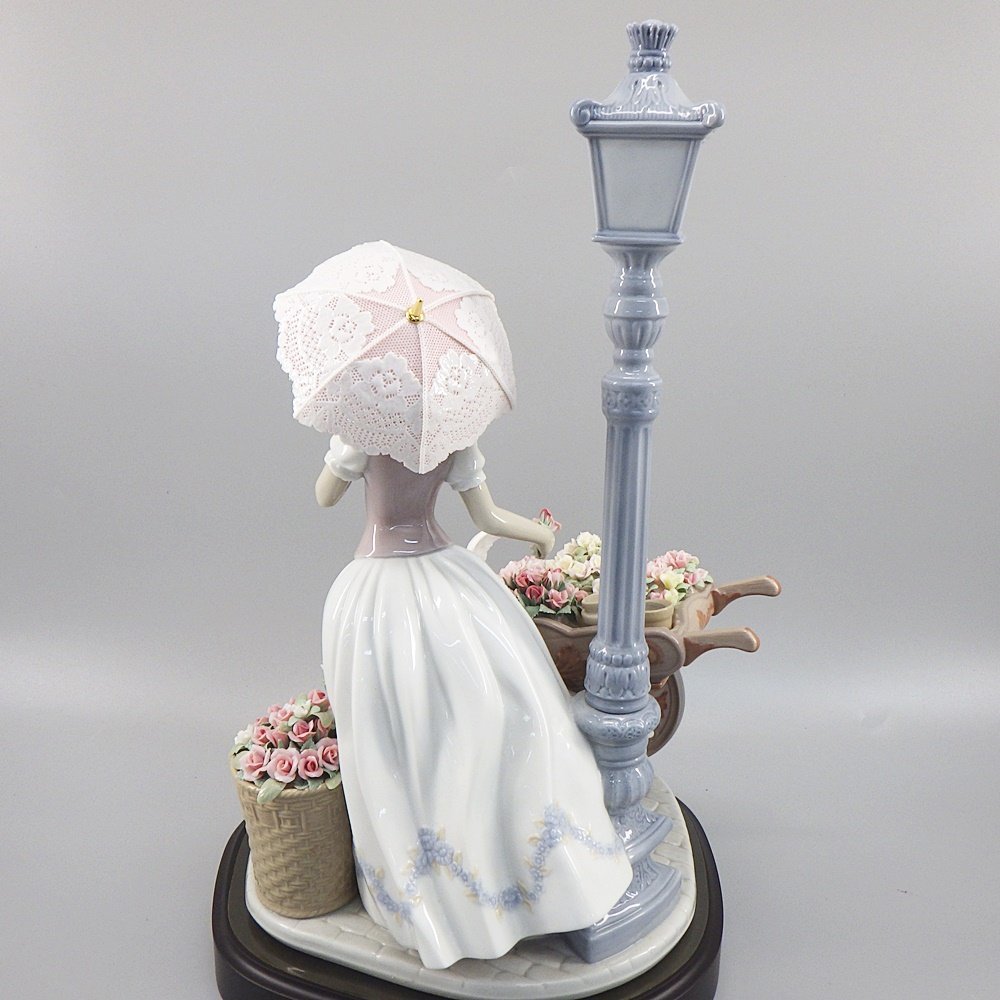 現行定価88.6万円リヤドロ 花の街角 LLADRO 6809 ハイクラス