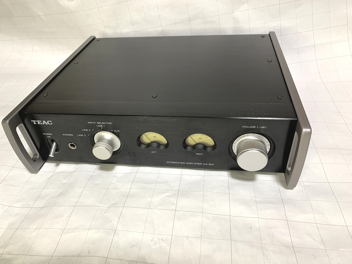 TEAC ティアック AX-501 バランス入力装備プリメインアンプ 黒 送料