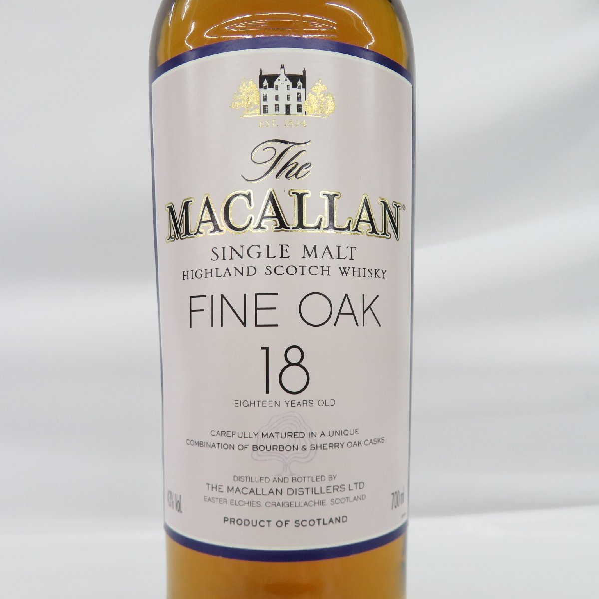 旧ボトルマッカラン 【終売品・新品】マッカラン ファインオーク 18年