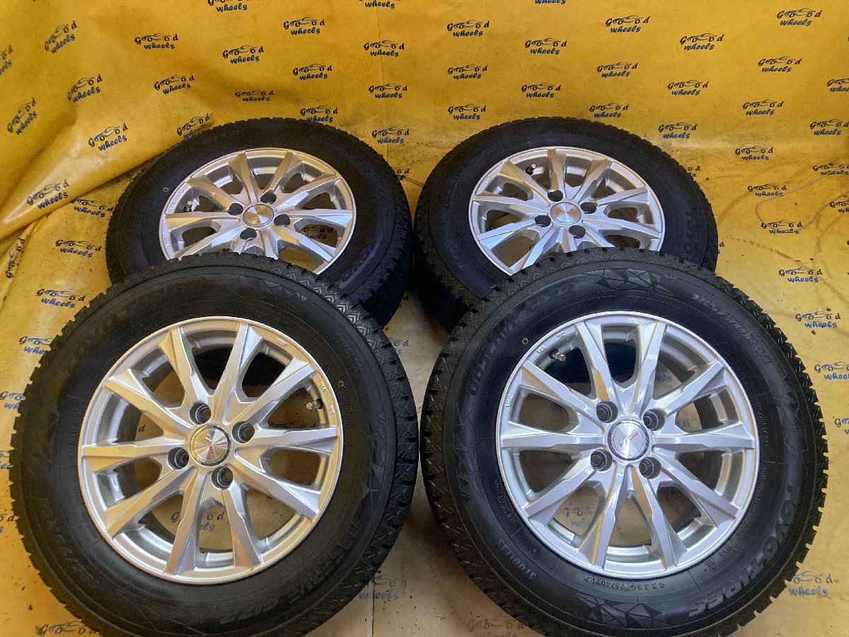 K-805☆バリ溝2021年製☆185/70R14 TOYO TIRES OBSERVE GIZ2☆