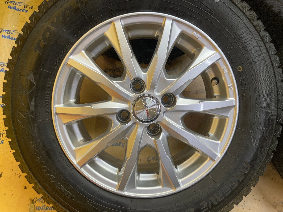 K-805☆バリ溝2021年製☆185/70R14 TOYO TIRES OBSERVE GIZ2☆