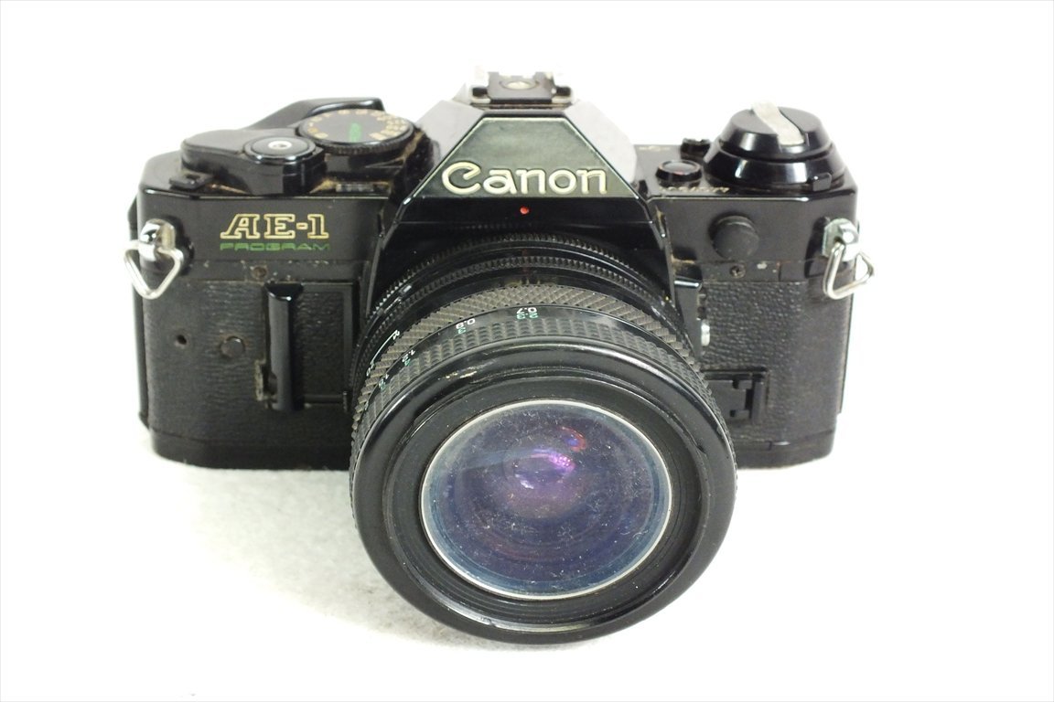 ◇ Canon キャノン AE-1 PROGRAM フィルム一眼レフ 28-70mm 中古 現状