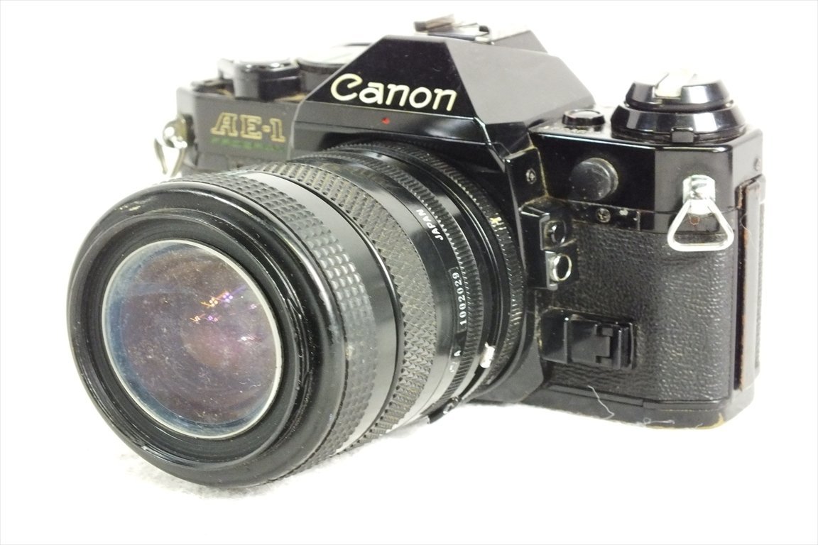 CANON A-1 フィルム一眼 レンズ2本付き Canon AE-1 フィルムカメラ