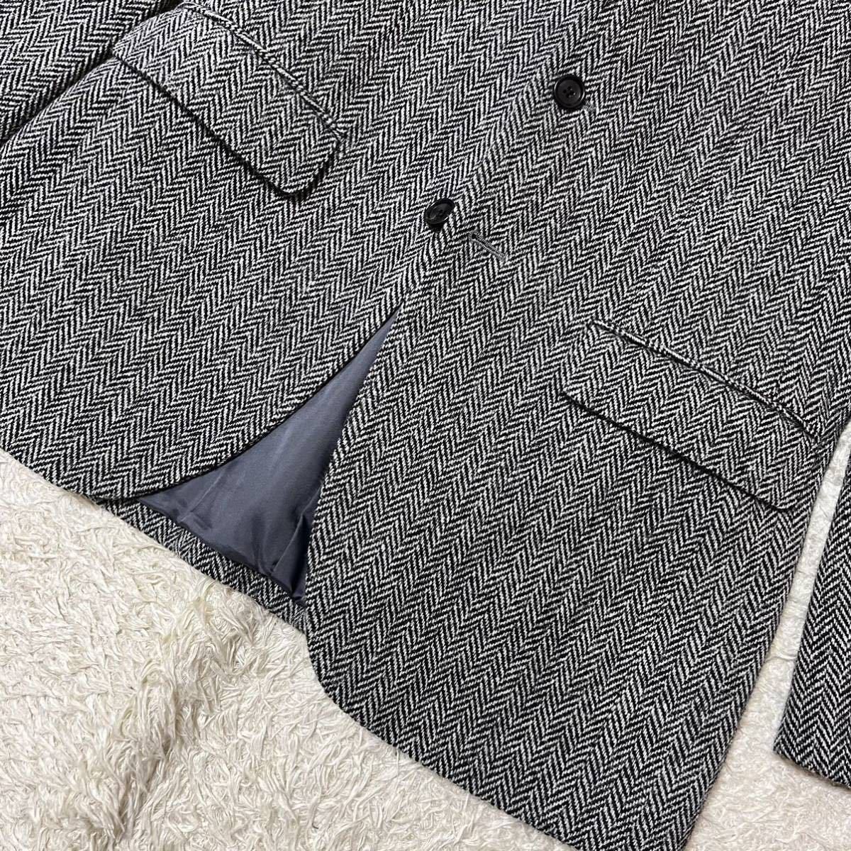 極美品 テイジン メンズショップ(TEIJIN MEN'S SHOP) ハリスツイード