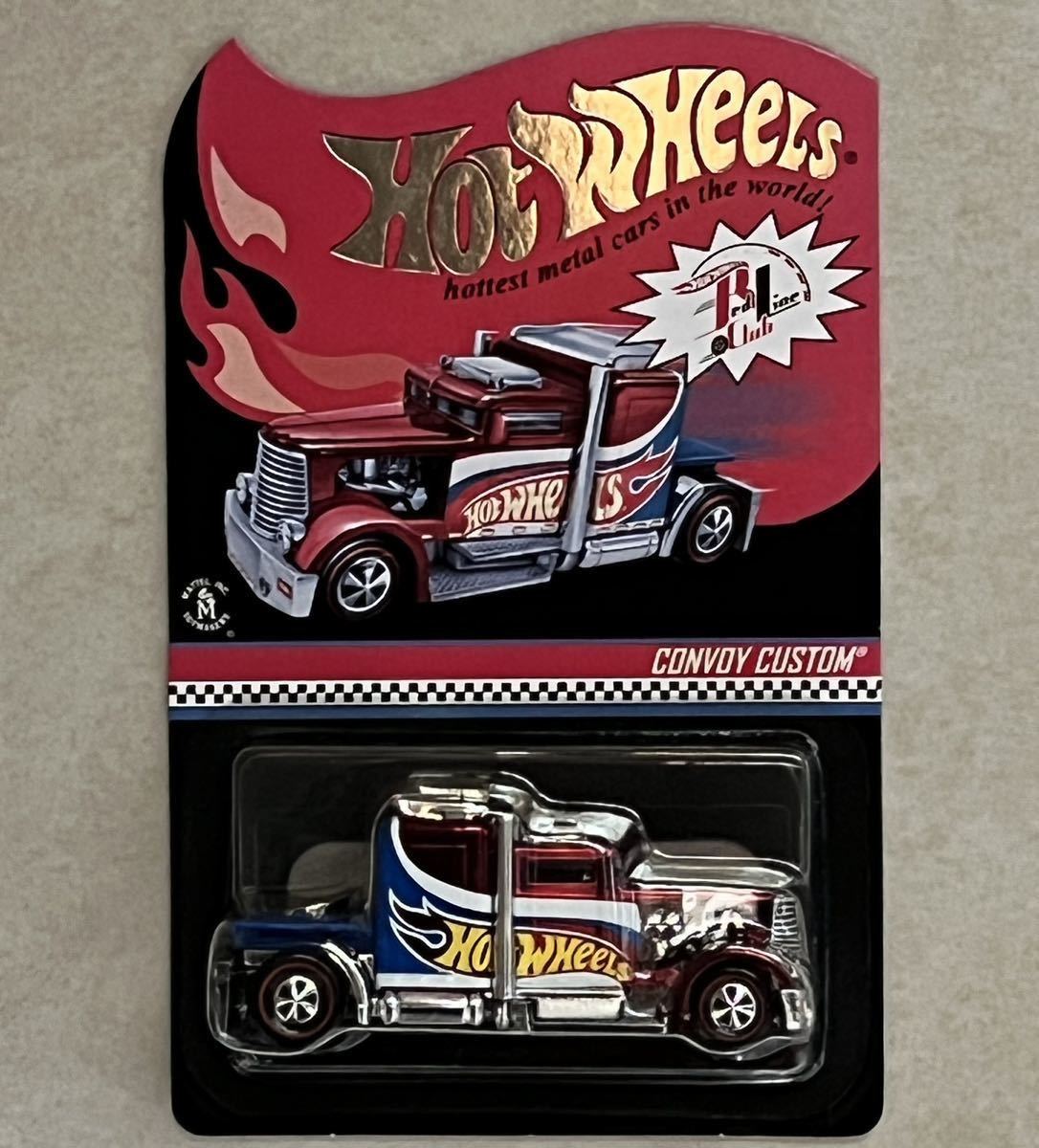 激安 本物 ホットウィール 2009 RED LINE CLUB限定Convoy Custom（5