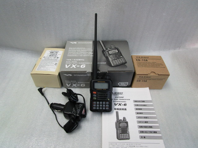 ◇ VX－6 144／430MHz帯 美品 ◇ VX-6 無線機 YAESU