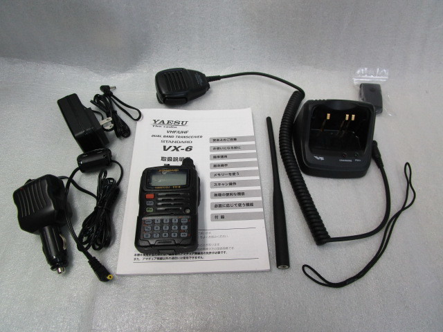 ◇ VX－6 144／430MHz帯 美品 ◇ VX-6 無線機 YAESU