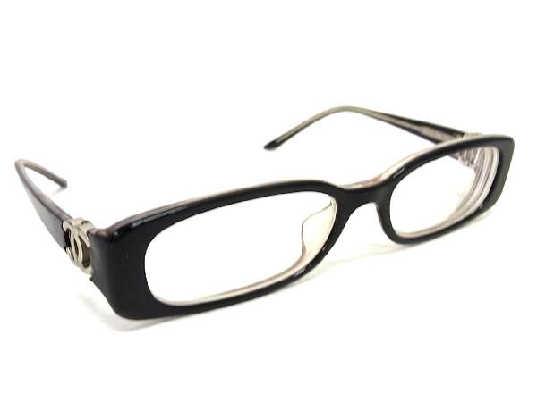  1円 CHANEL シャネル 3106 ｃ.853 50 16 130 ココマーク 度入り メガネ 眼鏡 レディース ブラック系 AQ9780(服飾小物)｜売買されたオークション情報、yahooの商品情報をアーカイブ公開 - オークファン 服飾小物