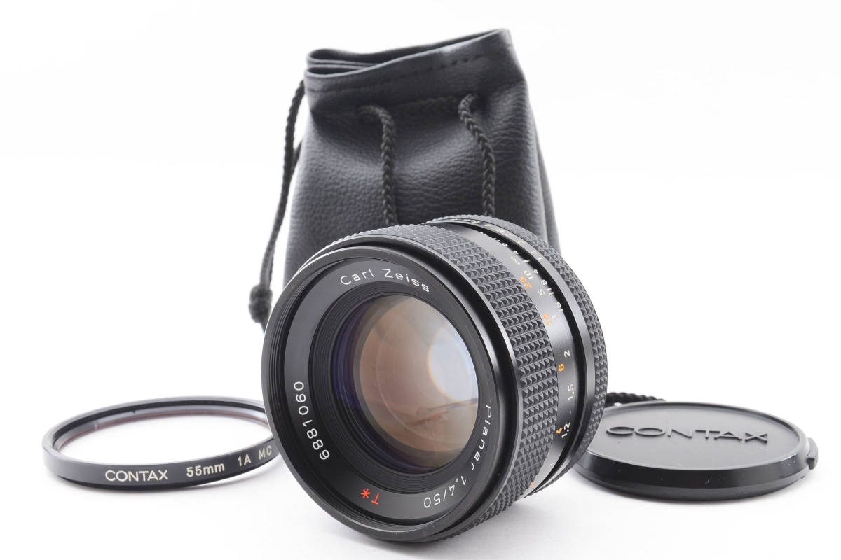 ☆超美品☆ コンタックス CONTAX Carl Zeiss Planar 50mm F1.4 T* MMJ