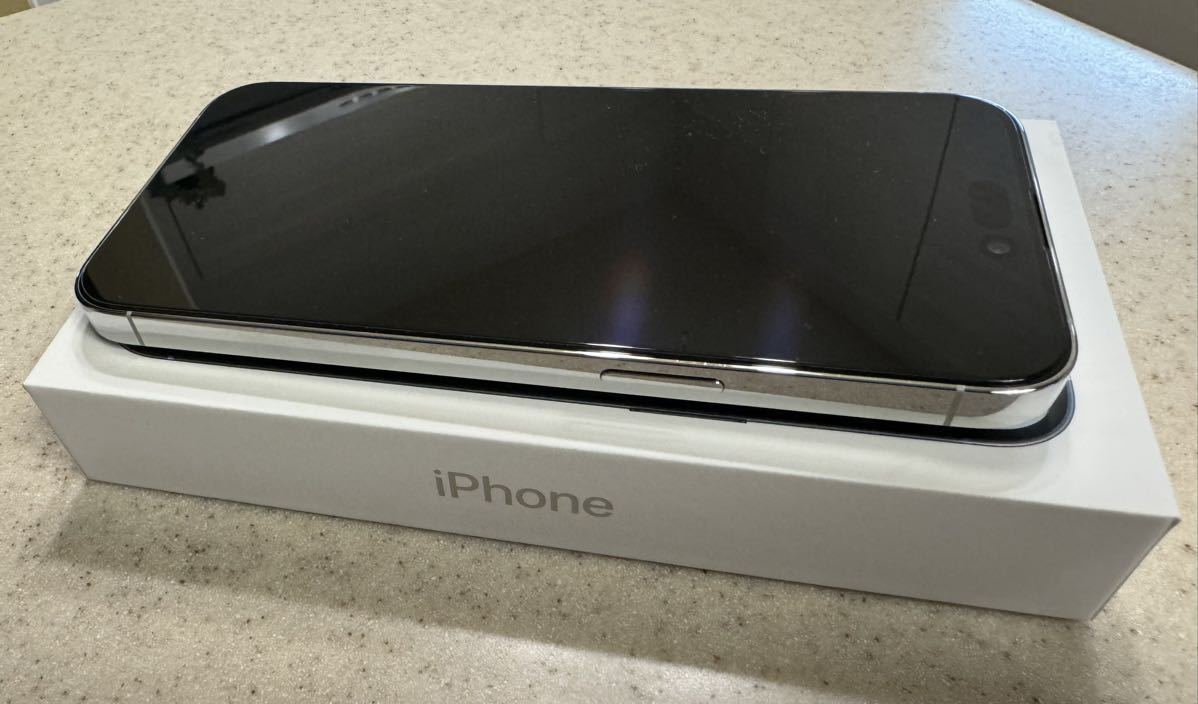 Apple iPhone14ProMax SIMフリー シルバー Apple Care +盗難紛失プラン
