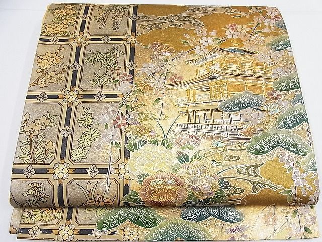 訳あり刺繍の美の最高峰 「中国蘇州刺繍」 丹後ちりめん 正絹 付下げ