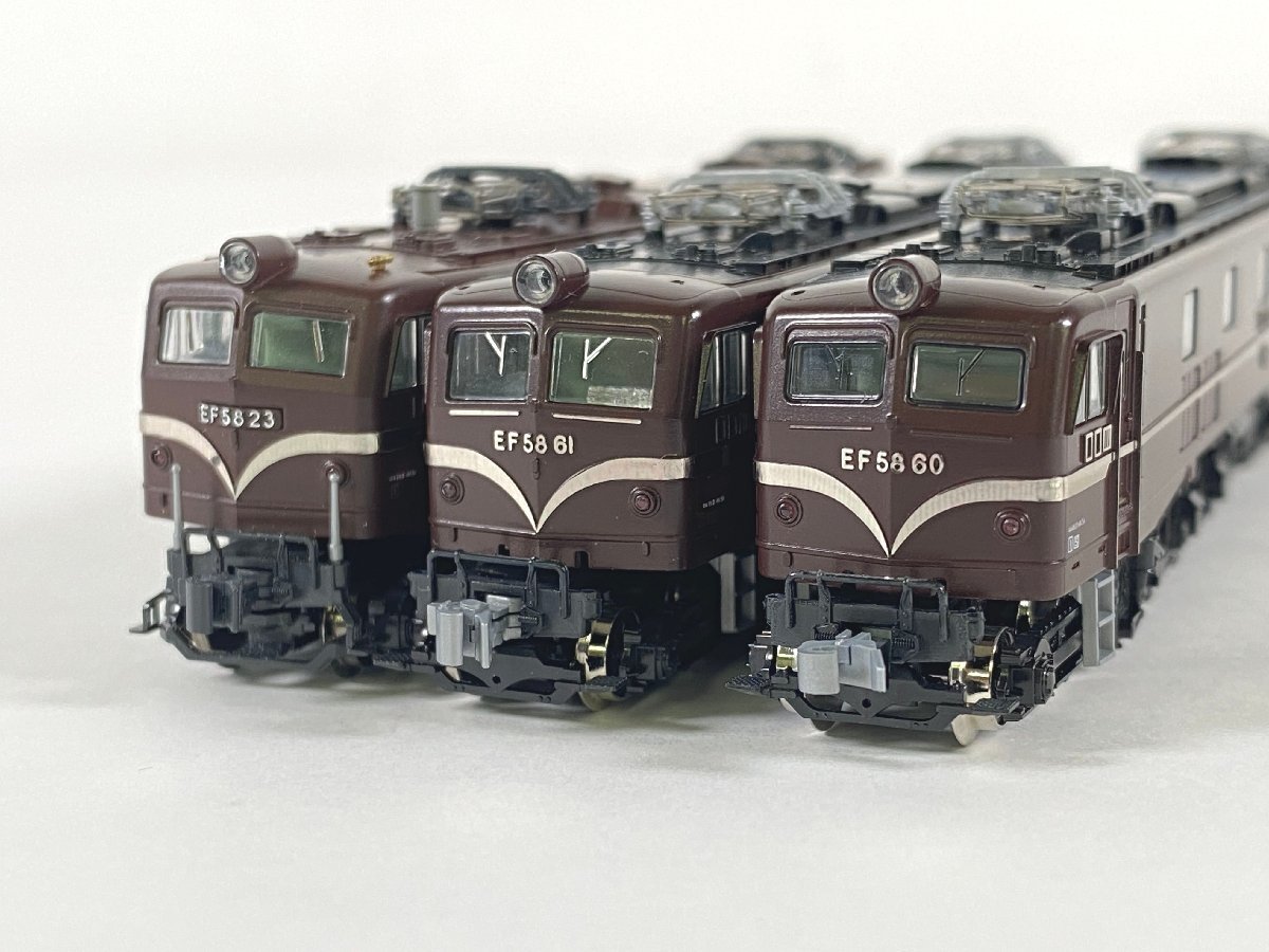 1-109＊Nゲージ KATO EF58 電気機関車 まとめ売り カトー 鉄道模型(aja)